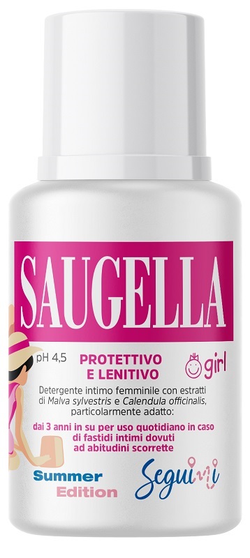 SAUGELLA GIRL PROTETTIVO E LENITIVO DETERGENTE INTIMO 100 ML - Fontenova srl