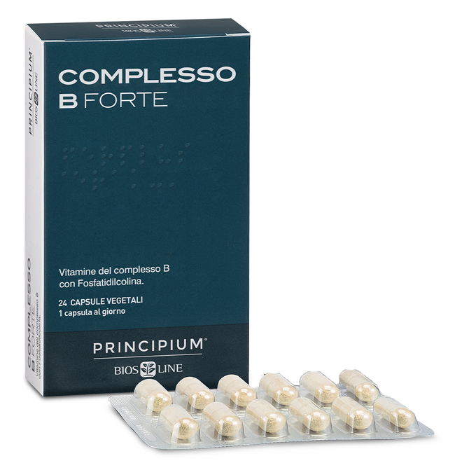 PRINCIPIUM COMPLESSO B FORTE 24 CAPSULE VEGETALI - Fontenova srl