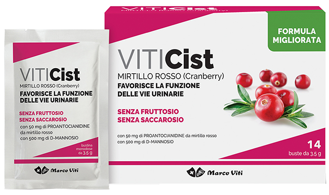 VITICIST MIRTILLO SENZA FRUTTOSIO 14 BUSTINE - Fontenova srl
