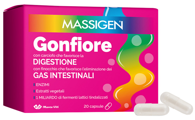 MASSIGEN GONFIORE 20 CAPSULE - Fontenova srl