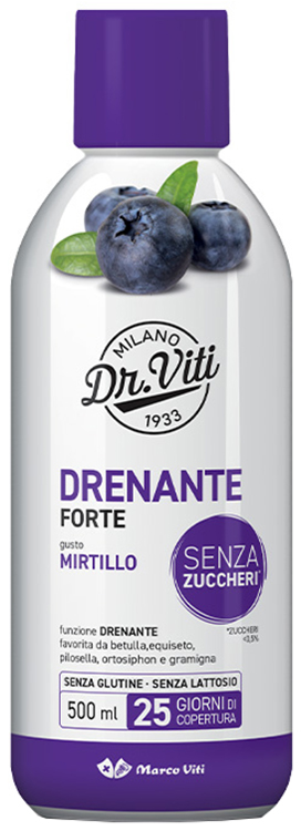DRENANTE FORTE MIRTILLO 500 ML - Fontenova srl