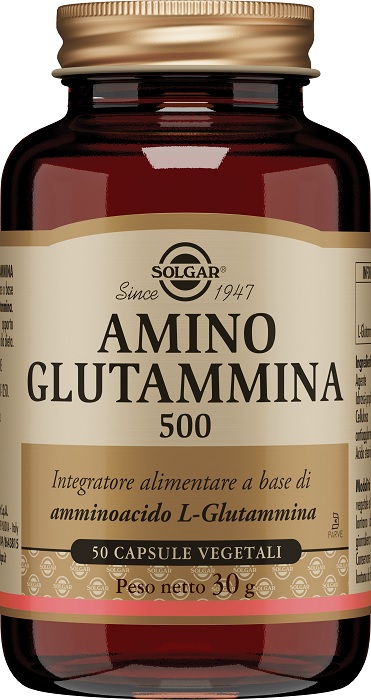 AMINO GLUTAMMINA 500 50 CAPSULE VEGETALI - Fontenova srl