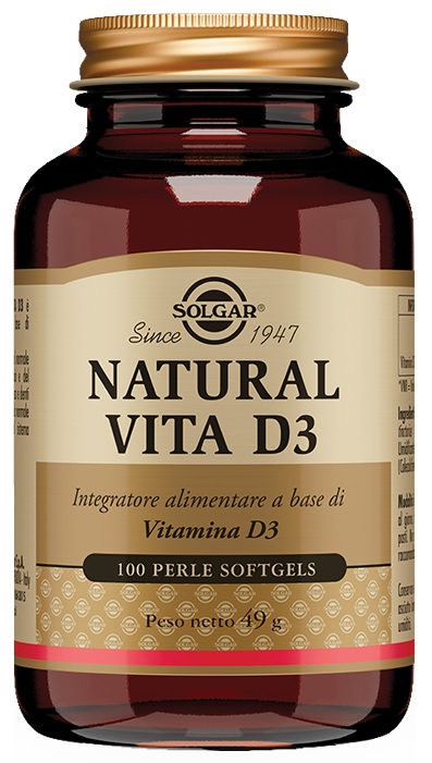 NATURAL VITA D3 100 PERLE - Fontenova srl