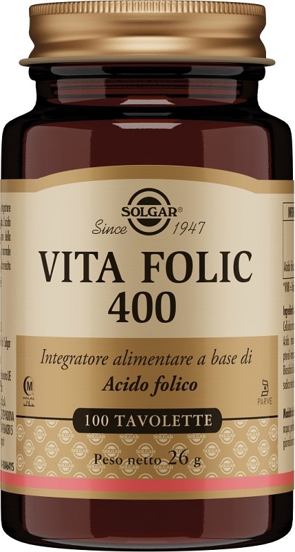 VITA FOLIC 400 100 TAVOLETTE - Fontenova srl