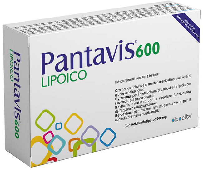 PANTAVIS 600 LIPOICO 30 COMPRESSE - Fontenova srl