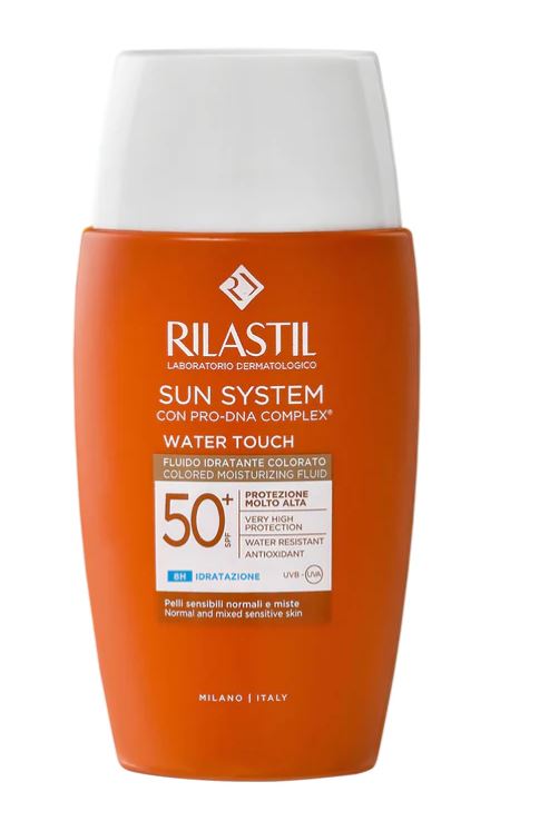 RILASTIL SUN SYSTEM WATER TOUCH COLOR FLUIDO SPF50+ 50 ML - Fontenova srl
