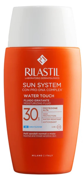 RILASTIL SUN SYSTEM WATER TOUCH FLUIDO SPF30 50 ML - Fontenova srl