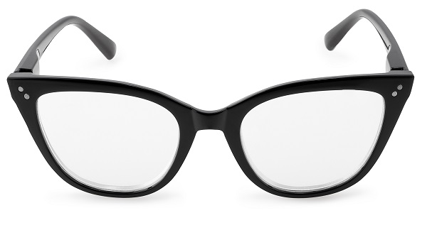 OCCHIALE PER PRESBIOPIA CONTACTA MARGOT NERO +1,00 - Fontenova srl