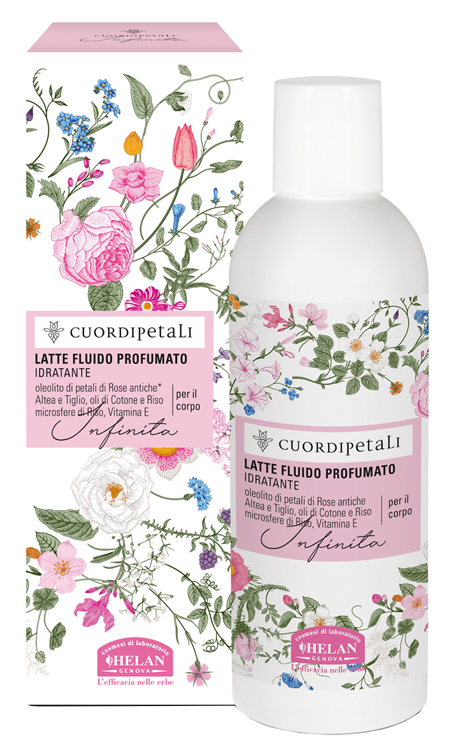CUOR DI PETALI INFINITA LATTE FLUIDO PROFUMATO IDRATANTE 200 ML - Fontenova srl
