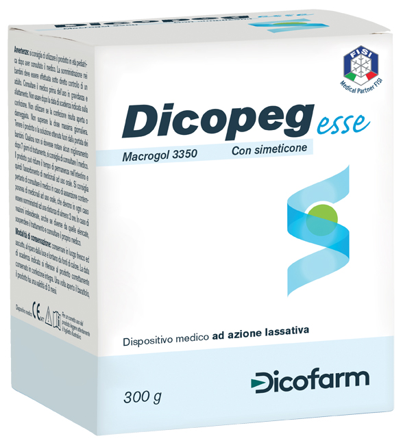DICOPEG ESSE 300 G MACROGOL 3350 SENZA GLUTINE - Fontenova srl
