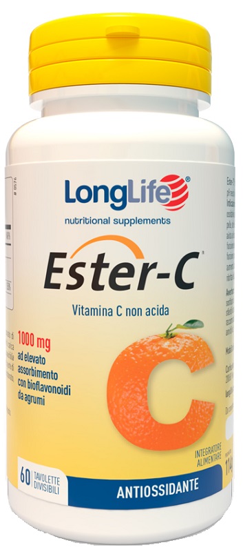 LONGLIFE ESTER C 1000MG 60 TAVOLETTE - Fontenova srl
