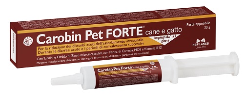 CAROBIN PET FORTE PASTA 30 G - Fontenova srl