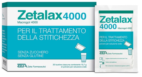 ZETALAX 4000 20 BUSTINE DA 10,7 G - Fontenova srl