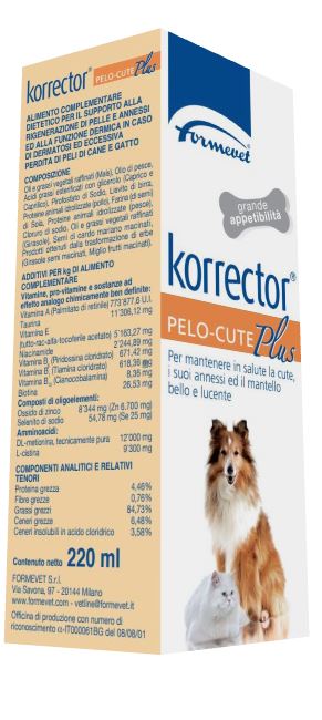 KORRECTOR PELO CUTE PLUS 220 ML - Fontenova srl
