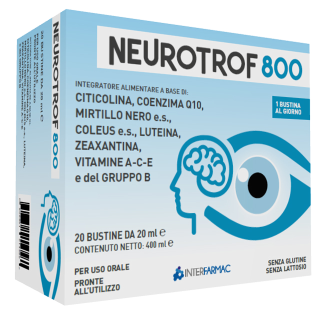 NEUROTROF 800 20 BUSTINE 20 ML - Fontenova srl
