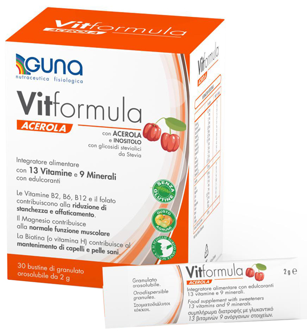 VITFORMULA ACEROLA 30 STICK 2 G - Fontenova srl
