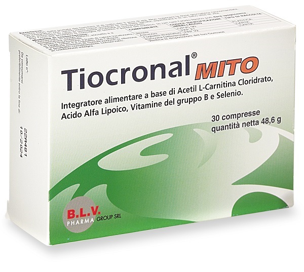 TIOCRONAL MITO 30 COMPRESSE - Fontenova srl