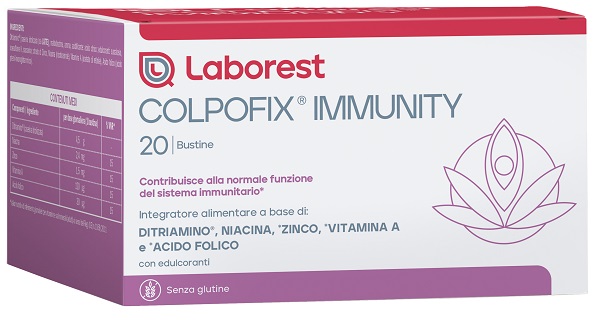 COLPOFIX IMMUNITY 20 BUSTINE SENZA GLUTINE CON EDULCORANTI - Fontenova srl