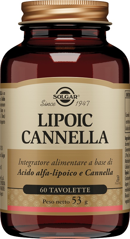 LIPOIC CANNELLA 60 TAVOLETTE - Fontenova srl