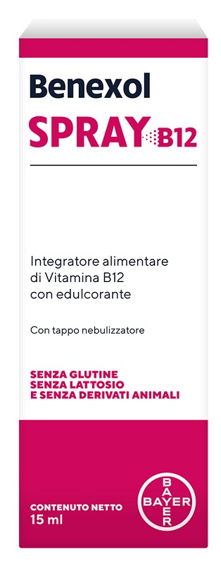 BENEXOL SPRAY B12 15 ML - Fontenova srl