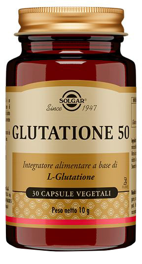 GLUTATIONE 50 30 CAPSULE VEGETALI - Fontenova srl