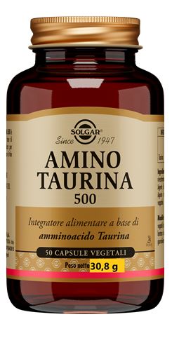 AMINO TAURINA 500 50 CAPSULE VEGETALI - Fontenova srl