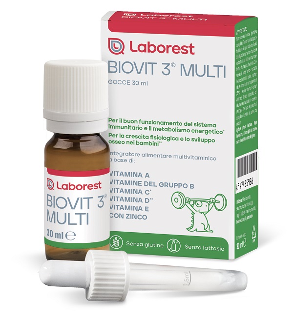 BIOVIT 3 MULTI GOCCE 30 ML - Fontenova srl