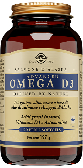 ADVANCED OMEGA D3 120 PERLE SOFTGEL - Fontenova srl