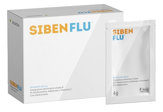 SIBEN FLU 14 BUSTINE DA 4 G - Fontenova srl