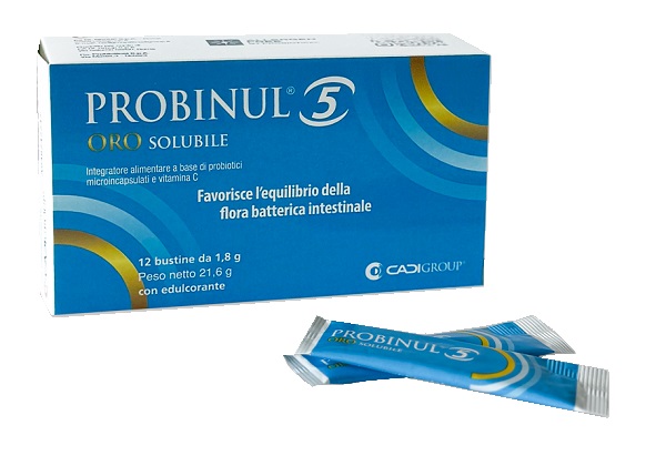 PROBINUL 5 OROSOLUBILE 12STICKPACK - Fontenova srl