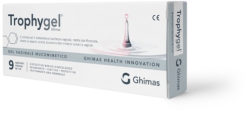 GEL VAGINALE MUCOMIMETICO TROPHYGEL GHIMAS 9 APPLICATORI MONOUSO DA 1 ML - Fontenova srl