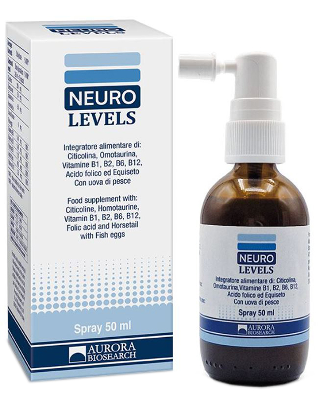 NEURO LEVELS SPRAY 50 ML - Fontenova srl