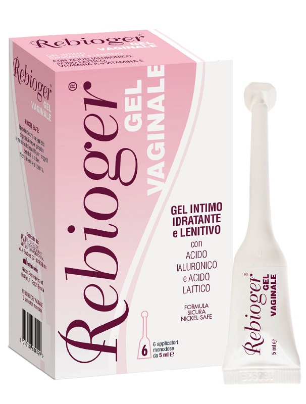 REBIOGER GEL VAGINALE 6 APPLICATORI MONODOSE DA 5 ML - Fontenova srl