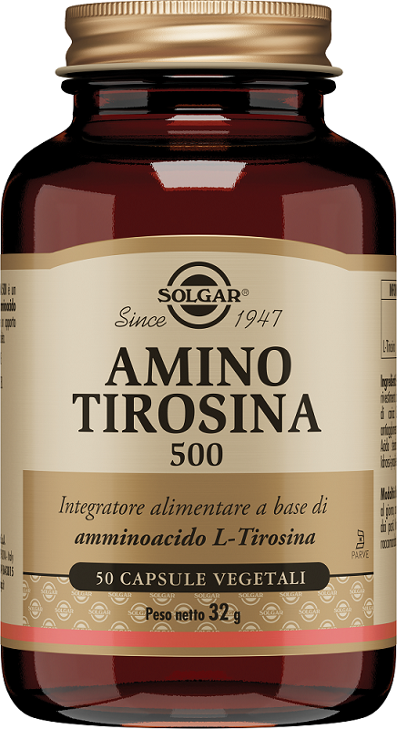 AMINO TIROSINA 500 50 CAPSULE VEGETALI - Fontenova srl
