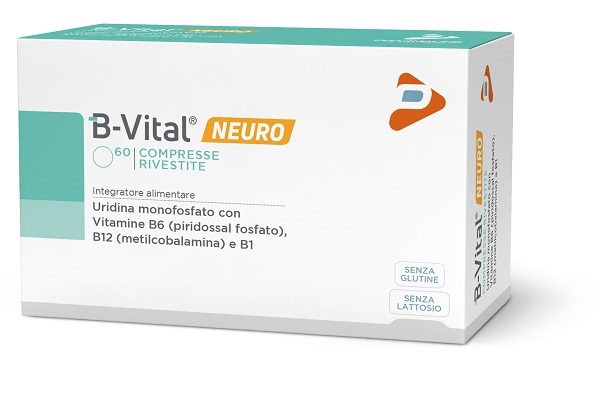 B-VITAL NEURO 60 COMPRESSE RIVESTITE DA 600 MG - Fontenova srl