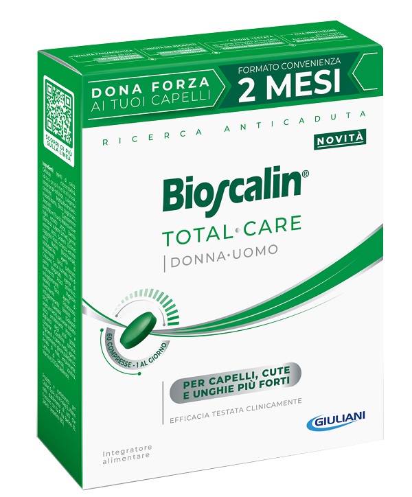 BIOSCALIN TOTAL CARE 60 COMPRESSE - Fontenova srl