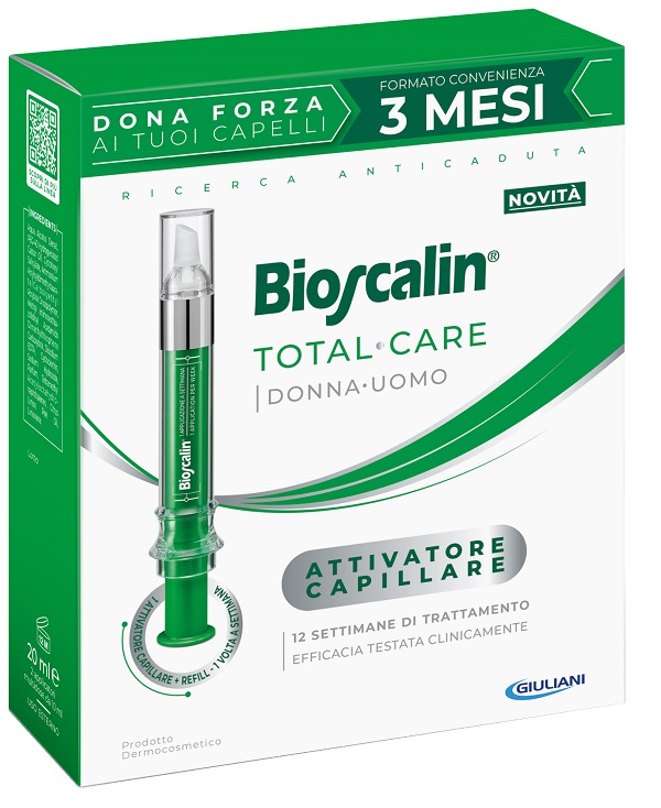 BIOSCALIN TOTAL CARE ATTIVATORE CAPILLARE 2 APPLICATORI MULTIDOSE X 10 ML - Fontenova srl