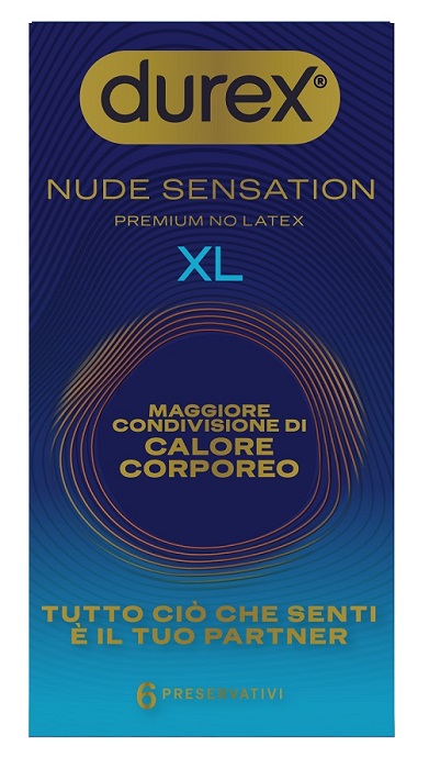 PRESERVATIVO DUREX NUDE SENSATION XL 6 PEZZI - Fontenova srl