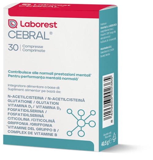 CEBRAL 30 COMPRESSE - Fontenova srl