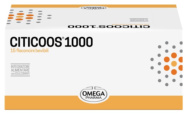 CITICOOS 1000 15 FLACONCINI 10 ML - Fontenova srl