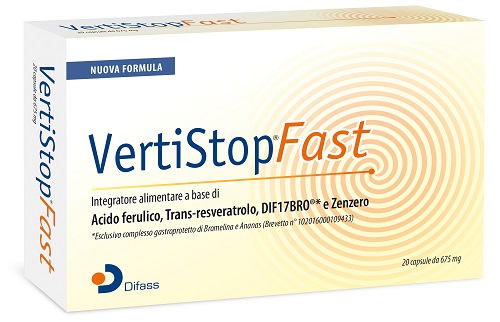 VERTISTOP FAST 20 CAPSULE DA 675 MG - Fontenova srl