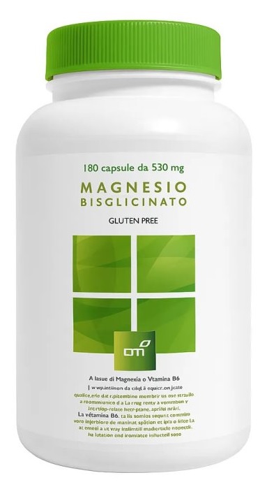MAGNESIO BISGLICINATO 180 CAPSULE DA 530 MG - Fontenova srl
