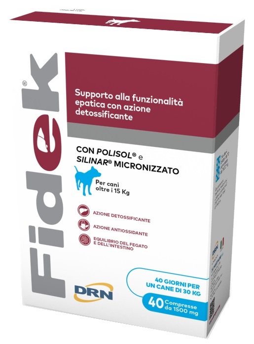 DRN FIDEK 40 COMPRESSE 1,5 G - Fontenova srl