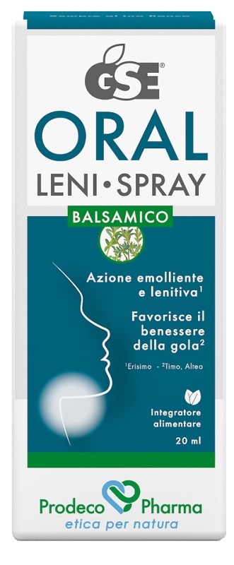 GSE ORAL LENI SPRAY 20 ML - Fontenova srl