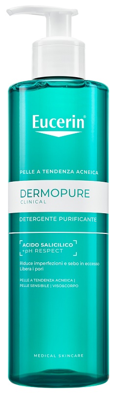 EUCERIN DERMOPURE CLINICAL DETERGENTE PURIFICANTE 400 ML - Fontenova srl