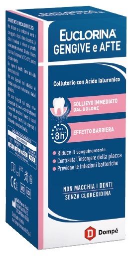 EUCLORINA GENGIVE E AFTE COLLUTORIO 200 ML - Fontenova srl