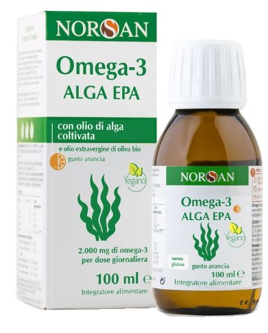 NORSAN OMEGA 3 ALGA EPA 100 ML - Fontenova srl