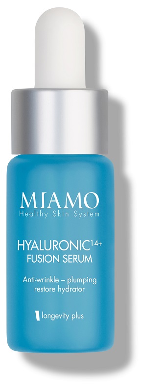 MIAMO MINI ICONS MIAMO LONGEVITY PLUS HYALURONIC 14+ FUSION SERUM 10 ML - Fontenova srl
