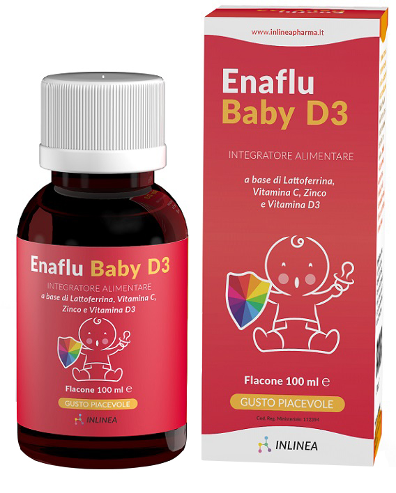 ENAFLU BABY D3 100 ML - Fontenova srl