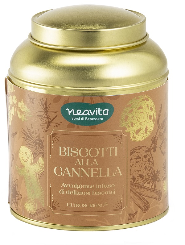 NEAVITA INFUSO BISCOTTI CANNELLA FILTROSCRIGNO 12 FILTRI - Fontenova srl